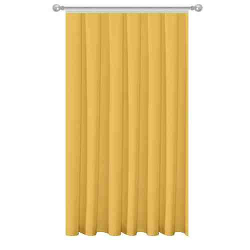 Draperie Plain Yellow 140x270 cm