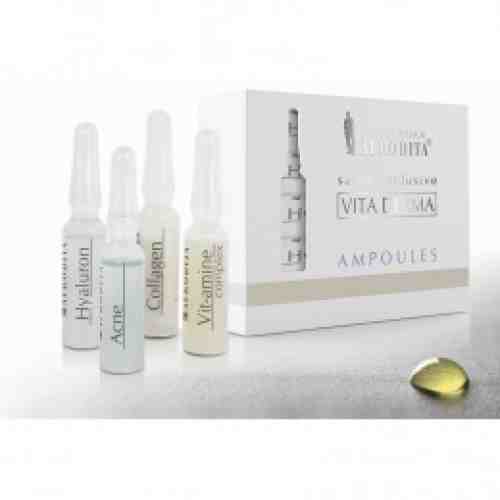Fiole HYALURON pentru hidratare intensa, 5 fiole x 1,5 ml