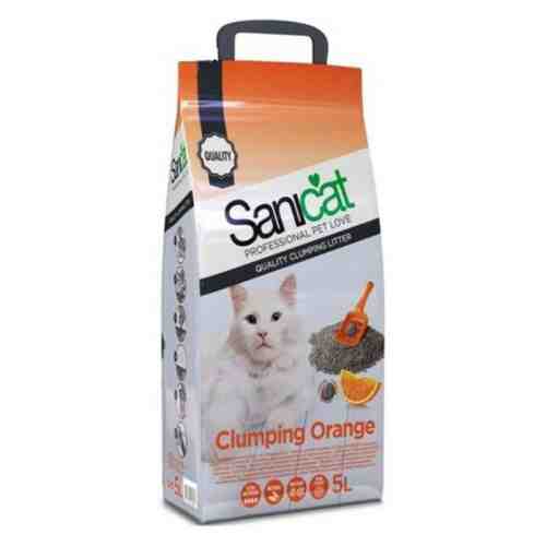 Nisip Sanicat Clumping Orange 5 L