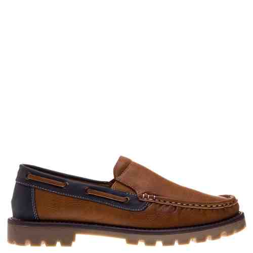 Pantofi barbati Gill camel cu albastru