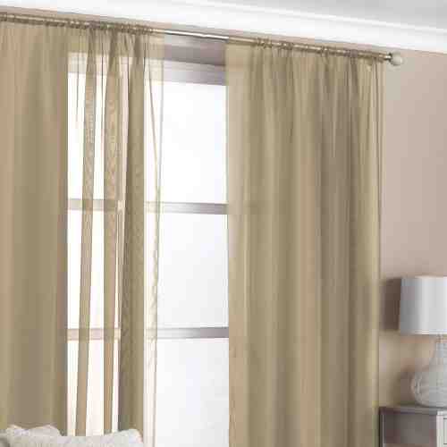 Set 2 perdele Slot Latte 150x229 cm