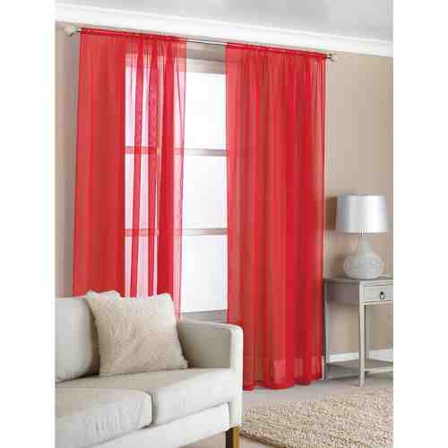 Set 2 perdele Slot Red 150x229 cm