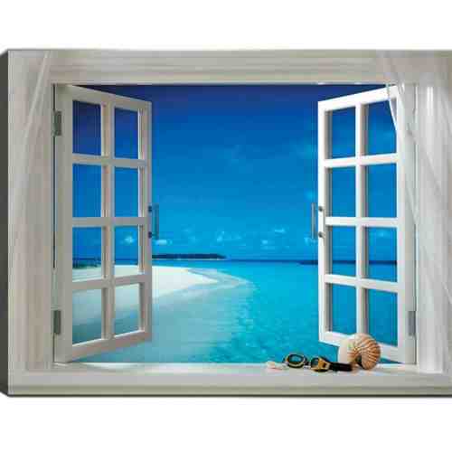 Tablou Open Window 50x70 cm