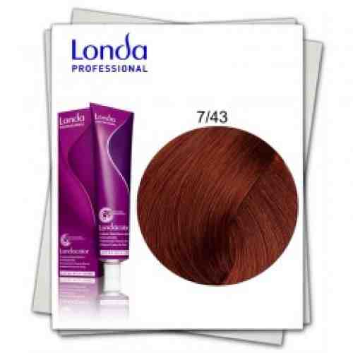 Vopsea Permanenta - Londa Professional nuanta 7/43 blond mediu cupru auriu