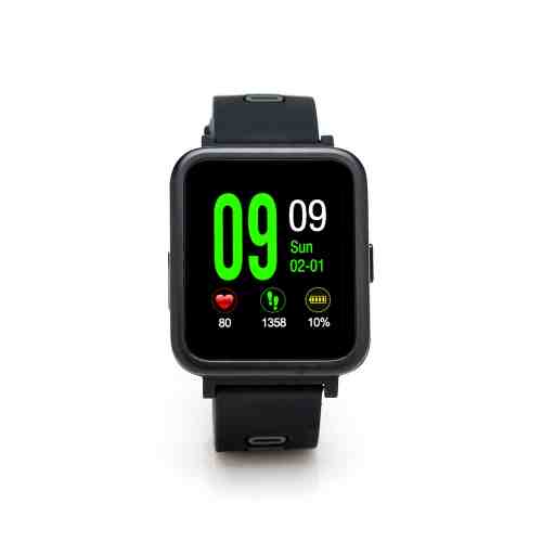 Smartwatch E-Boda Smart Time 350 - Negru Apelare Agenda SMS Notificari Bluetooth Monitorizare somn Anti-Pierdere Camera BT