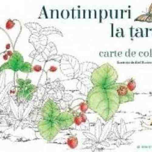 Anotimpuri la tara - Carte de colorat
