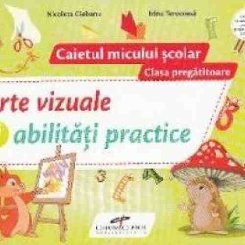 Arte vizuale si abilitati practice - Clasa pregatitoare - Caietul micului scolar - Nicoleta Ciobanu Irina Terecoasa