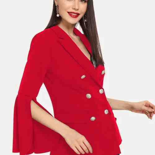 Blazer Vanda Rosu