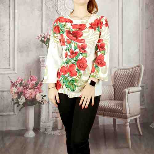 Bluza cu imprimeu- Flaviana 16