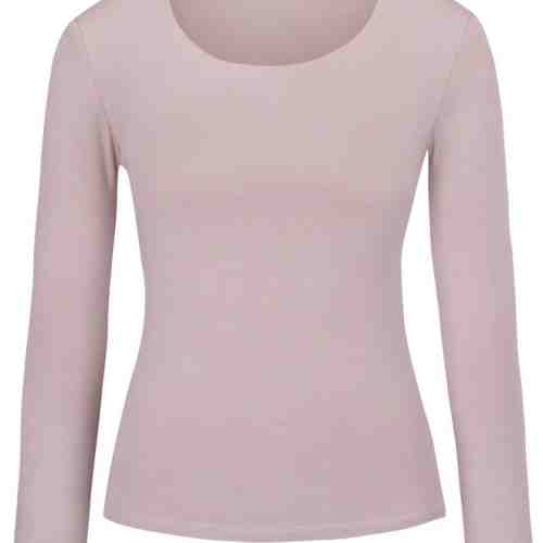 Bluza roz deschis cu decolteu rotund ZOOT 