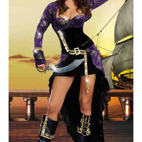 C328 Costum tematic Pirat sexy