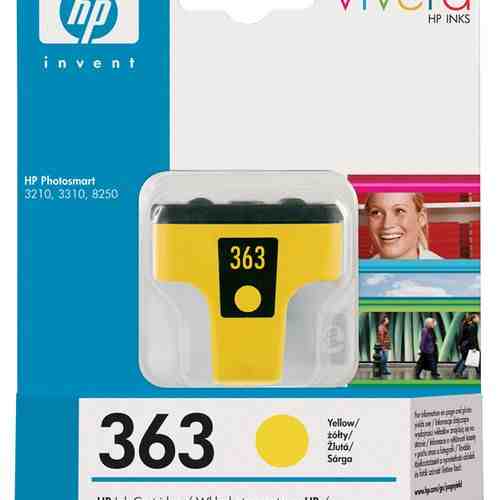 Cartus cerneala HP 363 (Galben)