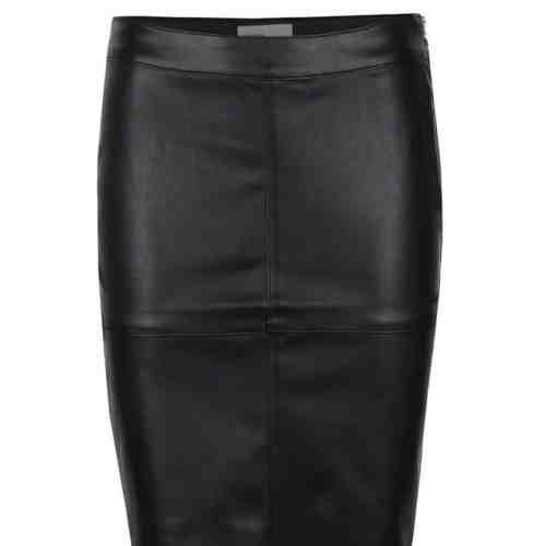 Fusta creion VERO MODA Clara din piele sintetica