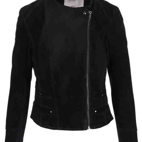 Jacheta biker neagra din piele - VERO MODA Forever