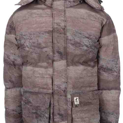 Jacheta de iarna cu print maro Fat Moose Urban Heat