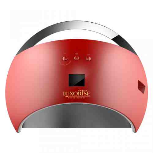 Lampa UV LED Hybrid 48W Luxorise Germania, Display Digital SUN6, Double Light LED, Culoare Rosu - Uscare Rapida