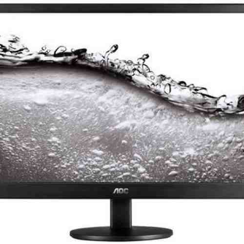 Monitor LED AOC 21.5inch E2270SWN, Full HD (1920 x 1080), VGA, 5ms (Negru)
