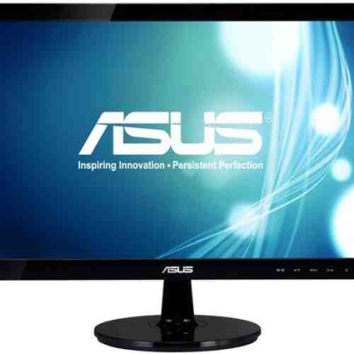 Monitor TN LED ASUS 18.5inch VS197DE, HD Ready (1366 x 768), VGA, 5 ms, 3 Ani Garantie (Negru)