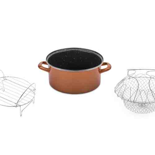 Oala Cook'N'Bake 24 cm Delimano Stone Legend CopperLUX