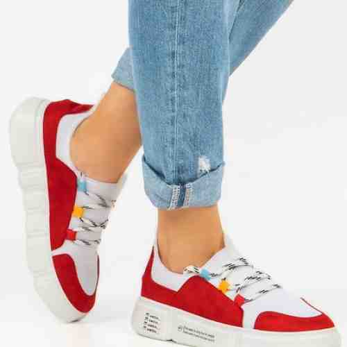 Pantofi sport dama Seraglio Rosii