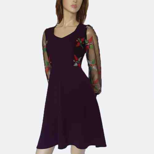 Rochie stilizata cu motive traditionale - Constantina 7