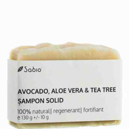 Sampon solid - Avocado, Aloe Vera & Tea-Tree, 130 g
