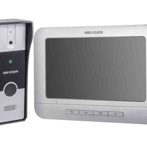 Set videointerfon Hikvision 4 Fire DS-KIS202
