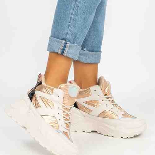 Sneakers High-Top Farren Champagne