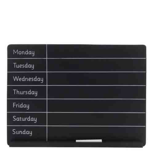 Tabla neagra pentru organizare saptamanala Sass & Belle Weekly