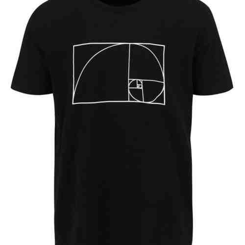 Tricou barbatesc ZOOT Original Fibonacci negru