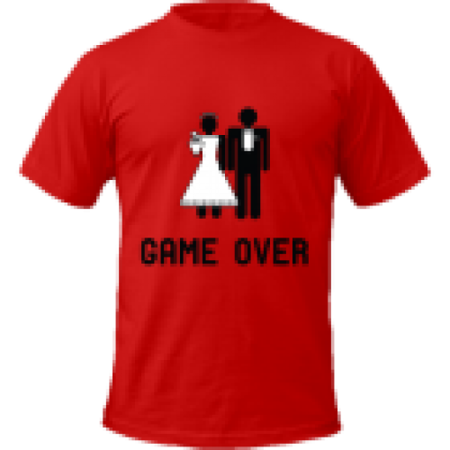 Tricou Game Over Wedding