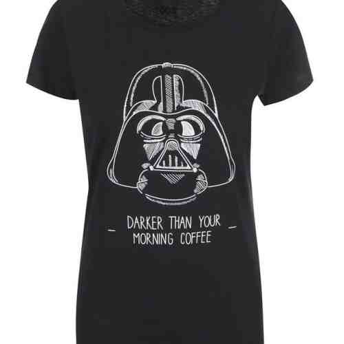 Tricou negru pentru femei ZOOT Original Darker Coffee