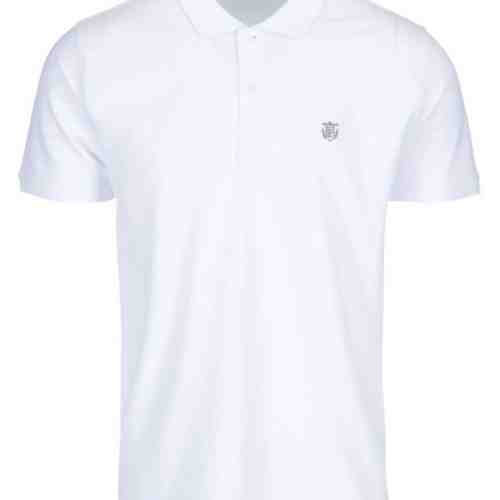 Tricou polo alb Selected Homme Haro