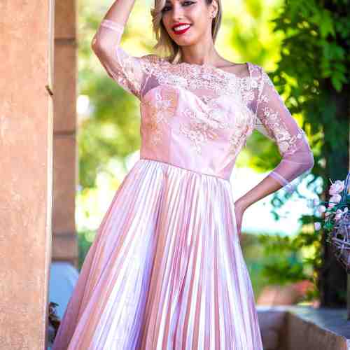 ROCHIE DE OCAZIE TREI SFERTURI ROSE GOLD