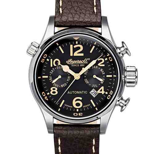 Ceas barbatesc Ingersoll IN1809BK Automat 46 mm