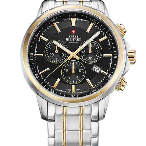Ceas barbatesc Swiss Military SM34052.04 Cronograf Saphir 42mm 10ATM