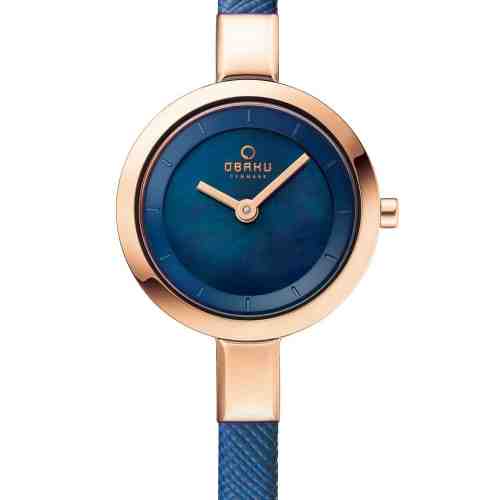 Ceas de dama Obaku V129LXVLRA 26mm 3ATM