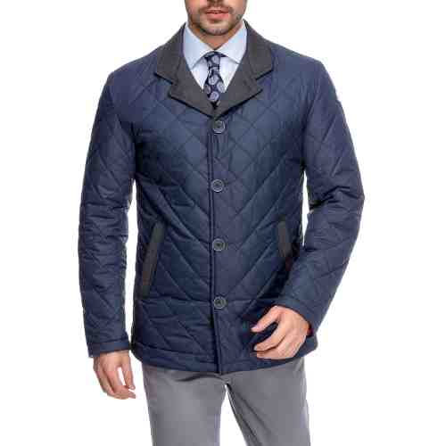 Geaca Barbati Office Bleumarin Matlasata Slim Fit G017 Gen03