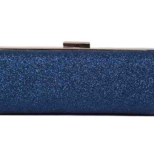 Geanta plic bleumarin cu glitter 623 BM