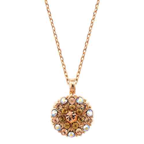Pandantiv cu lant Guardian Angel placat cu aur 24K - 5212-362RG