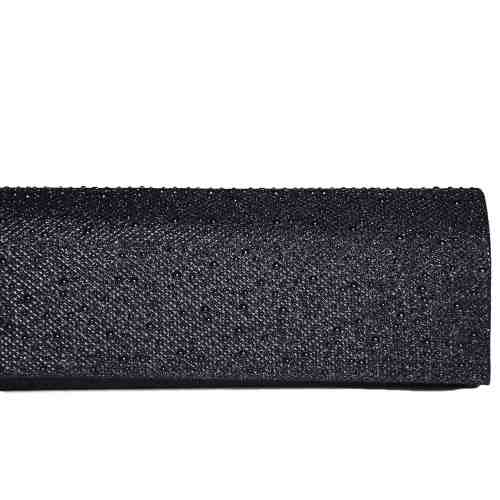 Plic negru cu margele aplicate 627 NG