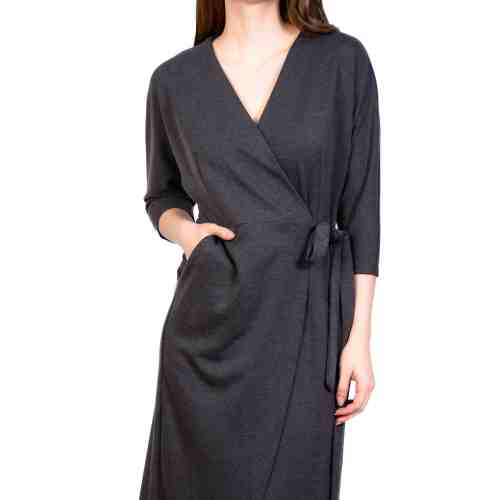 Rochie petrecuta gri inchis BC215 G