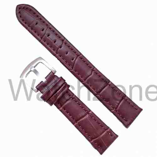 Curea ceas maro din piele naturala marime XL 20mm 24mm 
