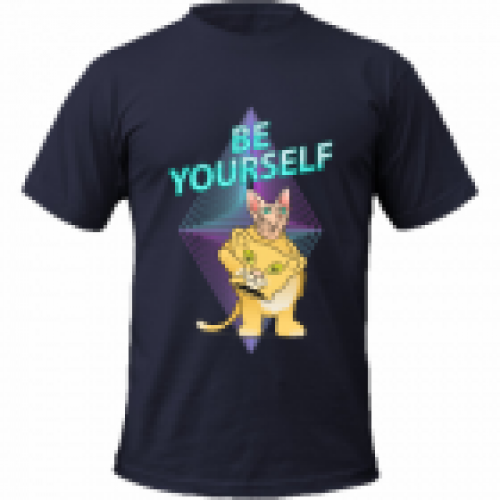 Tricou Be Yourself Sphynx Cat