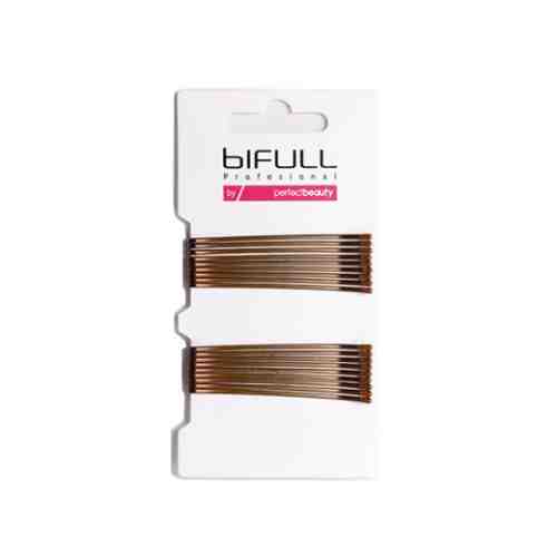 Agrafe pentru Par Bronz Drepte - 59mm - 18Buc