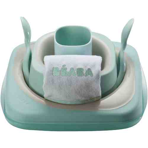 Beaba Set pentru masa cadou - Pastel-Bleu