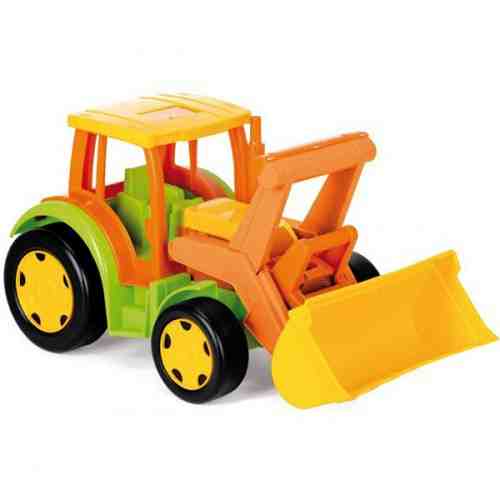 Buldozer gigant cu o capacitate de 100 kg