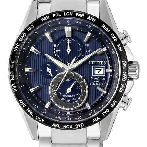 Ceas barbatesc Citizen AT8154-82L Eco Drive Chrono TITAN 42mm 10ATM