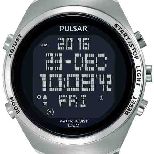 Ceas barbatesc Pulsar PQ2055X1 Digital 46mm 10ATM