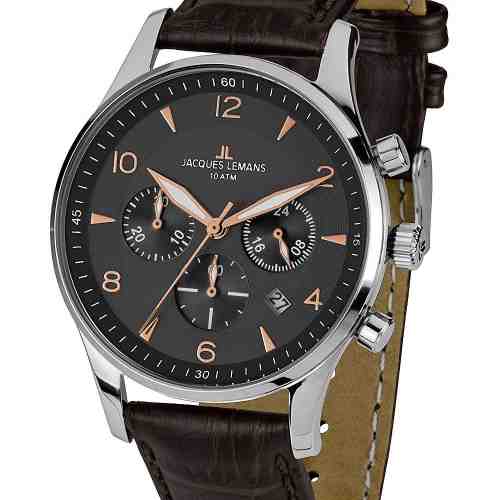 Ceas barbati Jacques Lemans 1-1654F London Chrono 40mm 10ATM